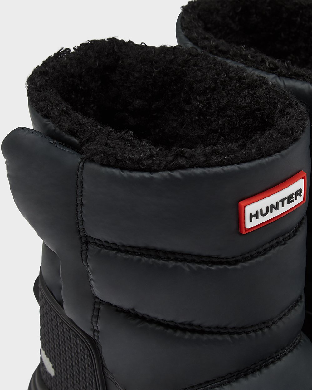 Snow Boots Kinderen - Hunter Original Big Insulated - Zwart - 59NTZPKFL